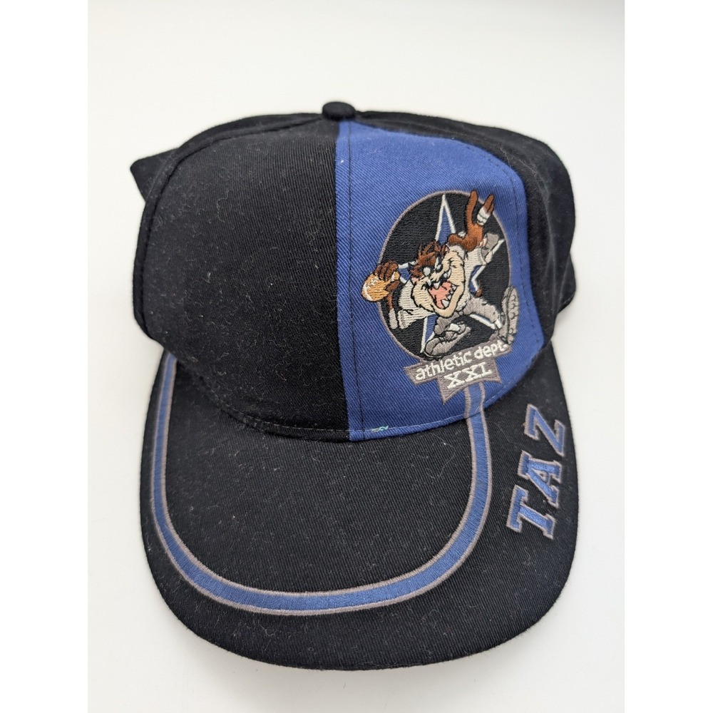 Taz Mania Looney Tunes Athletic Dept XXL Embroidered Baseball Cap Hat